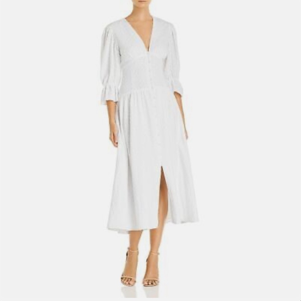 NWT 0 rebecca taylor white dress